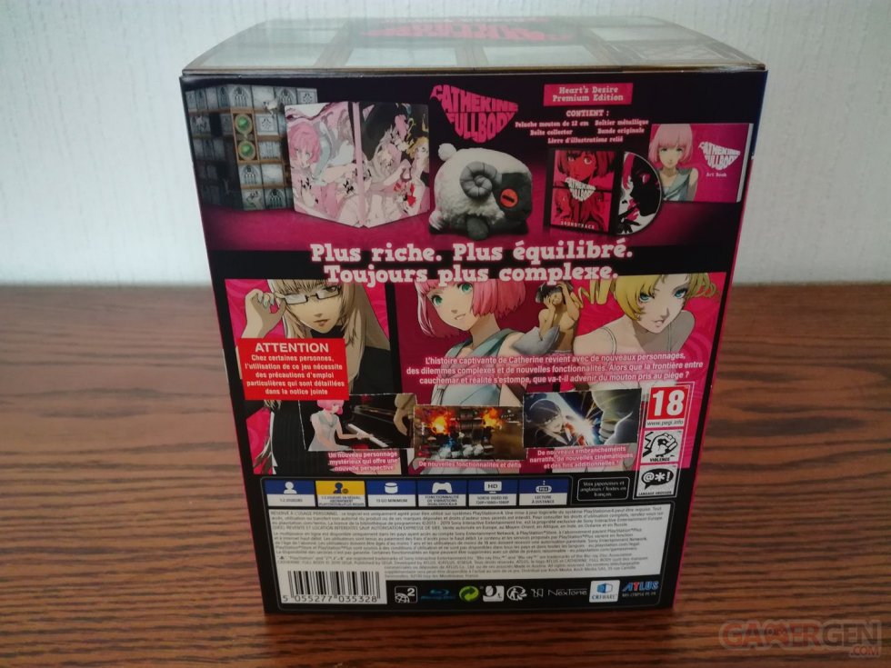 Catherine-Full-Body-unboxing-déballage-collector-Heart's-Desire-Premium-Edition-03-04-09-2019