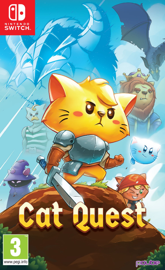 CatQuest Nintendo Switch PHYSICALLY