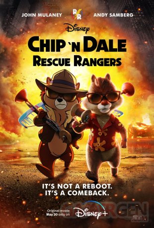 Chip'n Dale Rescue Rangers poster 27 04 2022