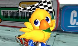 Chocobo racing artwork