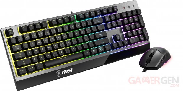 clavier Vigor GK30 MSI souris Clutch GM11