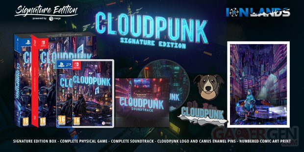 Cloudpunk Signature Edition Merge Games