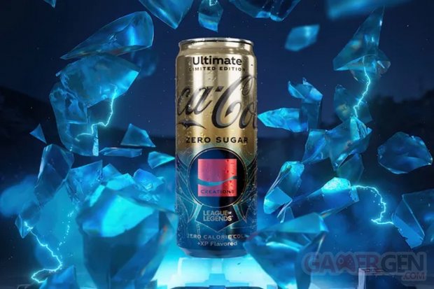 Coca Cola édition limitée Ultimate League of Legends
