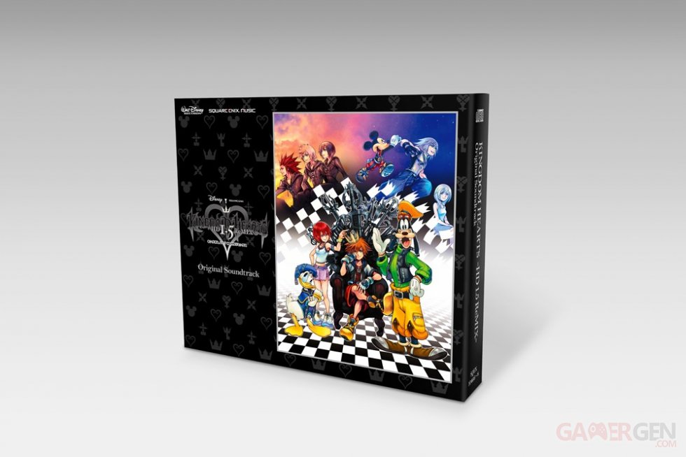 Coffret bandes originales Kingdom Hearts HD 1.5 & 2.5 ReMIX (6)
