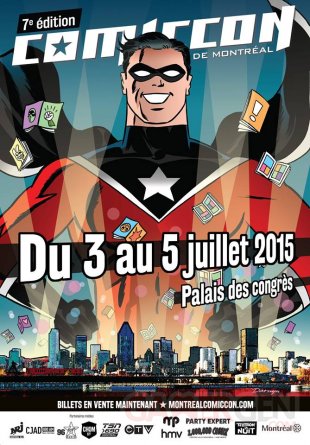 comiccon montreal 2015 affiche officielle poster