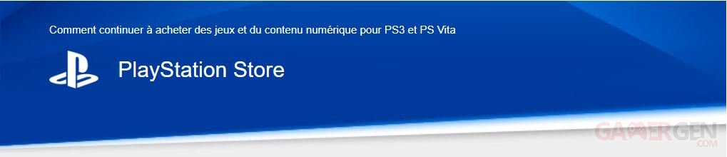 Les modes de paiement restreints sur le PlayStation Store PS Vita