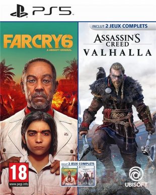 Compilation Assassin's Creed Valhalla + Far Cry 6