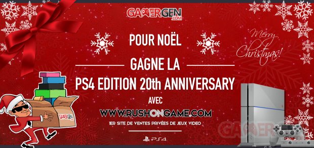 concours playstation edition 20th anniversary rush on game 