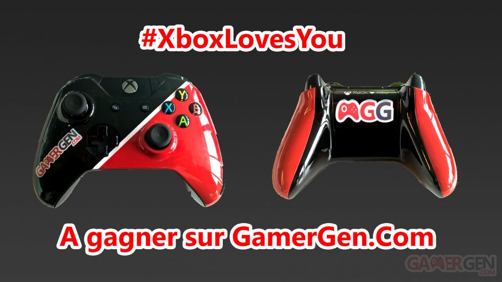 Concours XboxLoveYou Gamergen manettexbox one