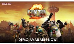 Contra Rogue Corps Démo Konami