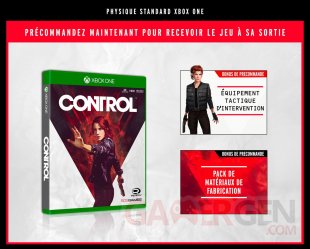 Control bonus Xbox One 26 03 2019