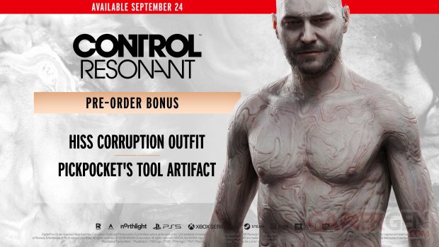 CONTROL Resonant bonus précommande 05 06 2026
