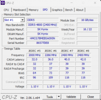 CPU Z spd