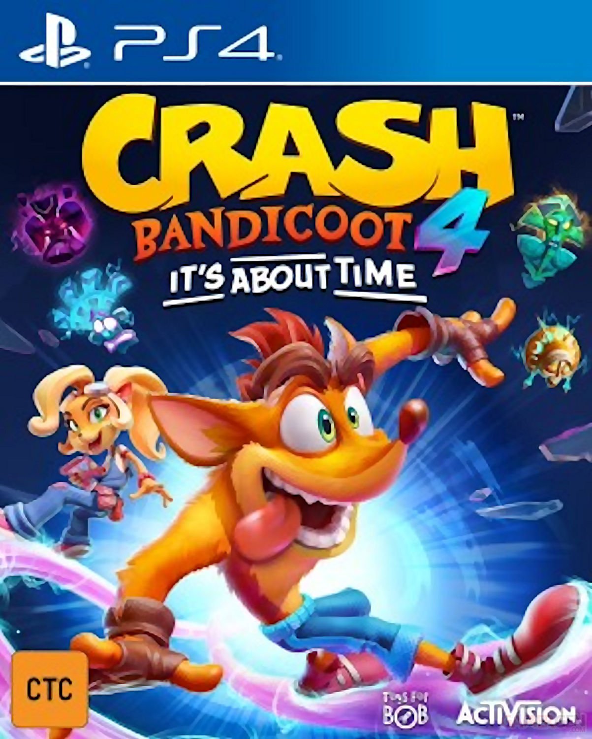 Crash Bandicoot 4 It’s About Time images jaquette