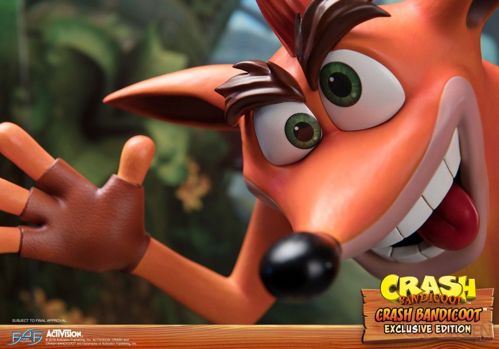 Crash Bandicoot First 4 Figures Figurine Statuette Exclusive Edition (14)