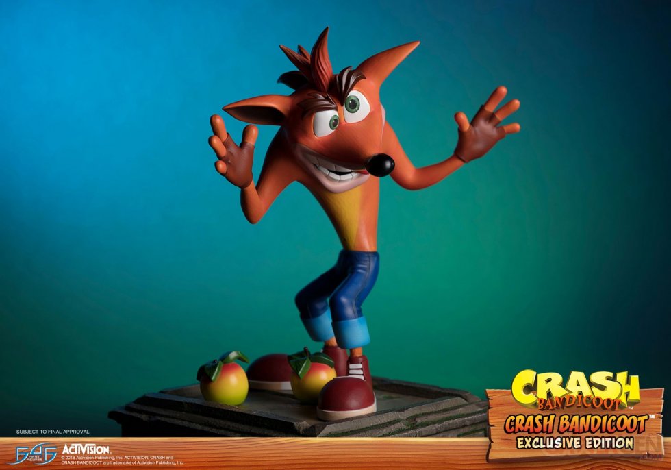 Crash Bandicoot First 4 Figures Figurine Statuette Exclusive Edition (19)