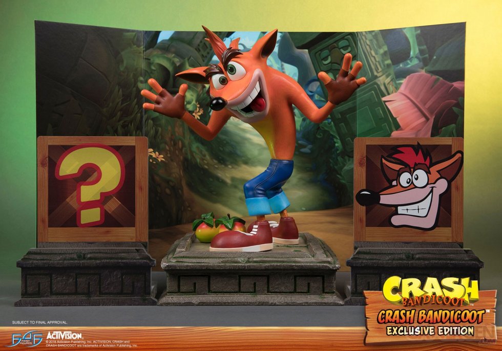 Crash Bandicoot First 4 Figures Figurine Statuette Exclusive Edition (1)