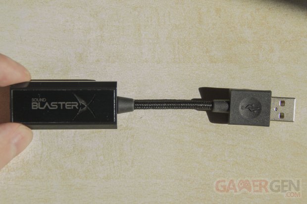 Creative Sound BlasterX G1 Carte son USB portable 7 1 PC Ps4 Test Note Avis Review photos GamerGen Clint008 (8)