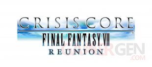 Crisis Core Final Fantasy VII Reunion logo blanc 17 06 2022