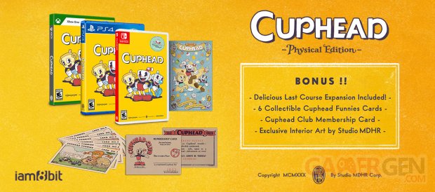 Cuphead edition physique