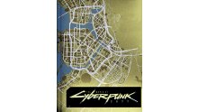 Cyberpunk 2077 Night City Ville Map Carte