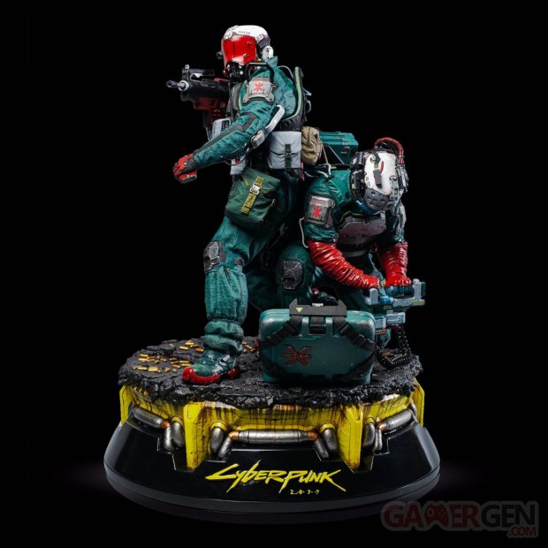 Cyberpunk 2077 Trauma Team Figurine