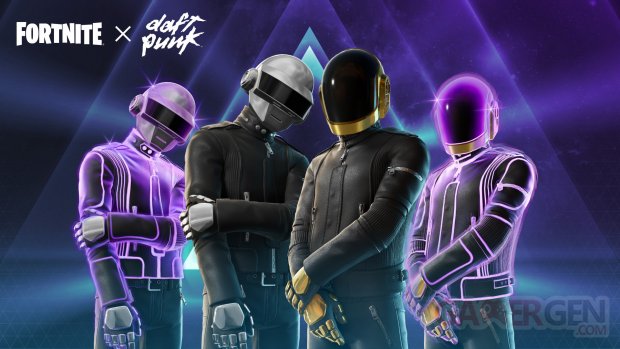 Daft Punk Fortnite Experience ItemShop Outfit Reactive