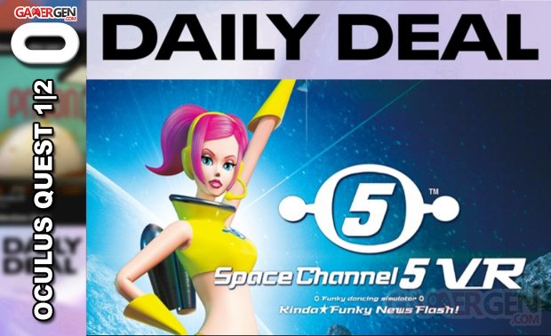 Daily Deal Oculus Quest 2021 03 29 Space Cannel 5