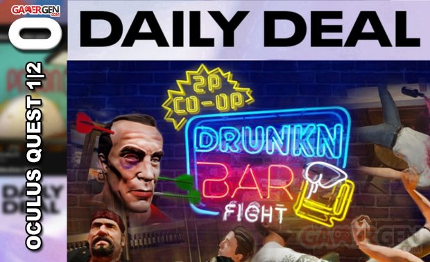 Daily Deal Oculus Quest 2021 04.02   Drunkin Bar Fight