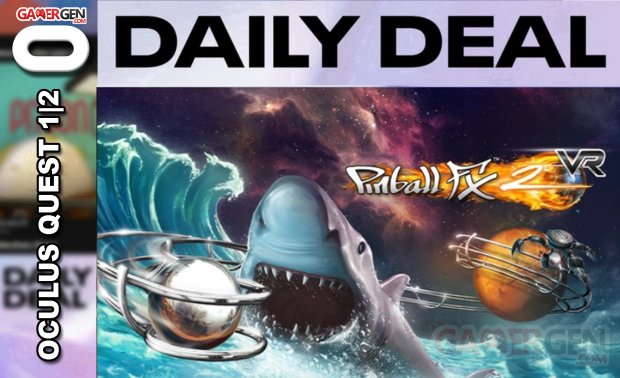 Daily Deal Oculus Quest 2021 04.05   Pinball FX2 VR