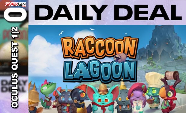 Daily Deal Oculus Quest 2021.05.11   Racoon Lagoon