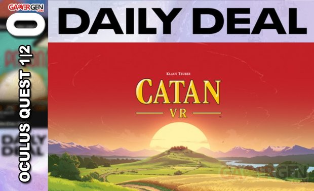 Daily Deal Oculus Quest 2021.05 22   Catan VR