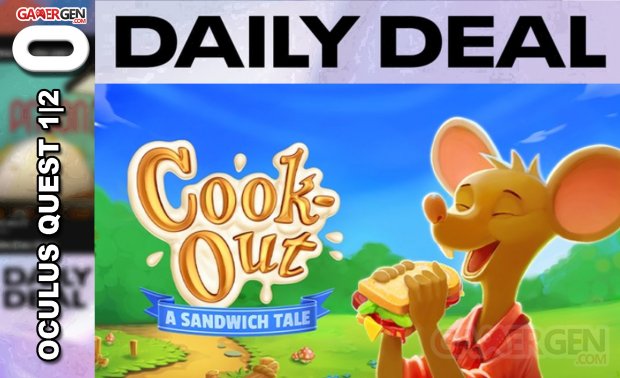 Daily Deal Oculus Quest 2021.05.23   Cook out