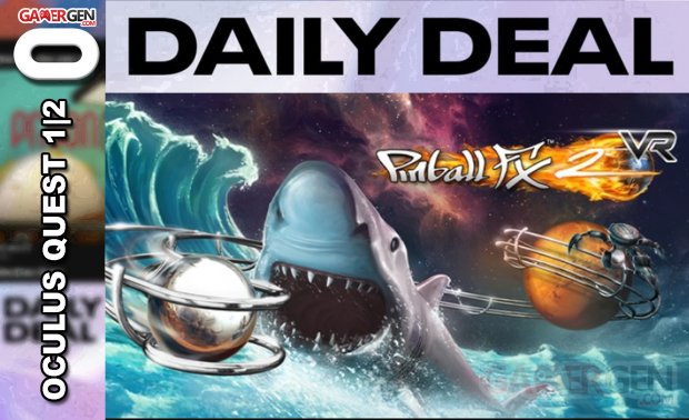 Daily Deal Oculus Quest 2021.06.01   Pinball FX 2 VR