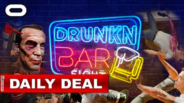 Daily Deal Oculus Quest 2021.10.23   Drunkn Bar Fight