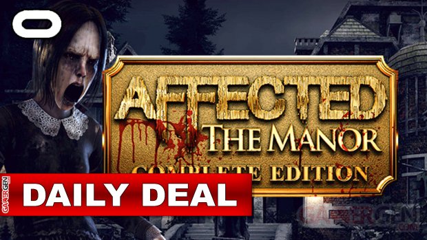 Daily Deal Oculus Quest Affected The Manor Affecté le Manoir