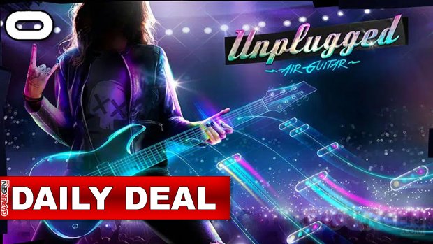Daily Deal Oculus Quest Unplugged Air Guitar