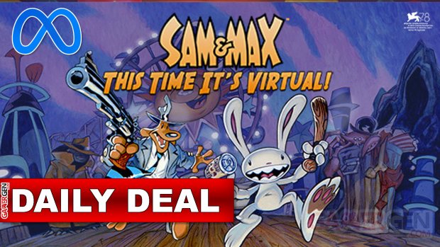 Daily Deal Oculus Sam & Max This Time It's Virtual!