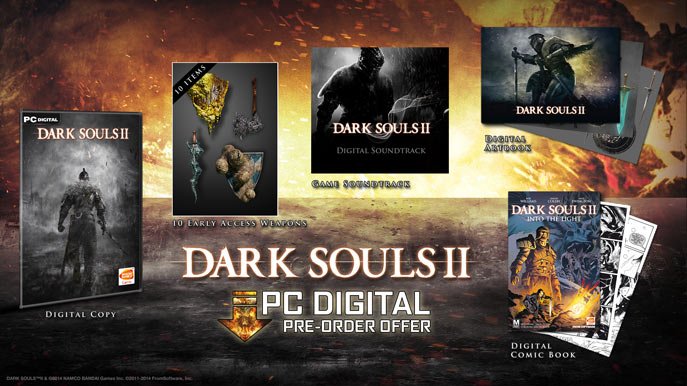 Dark Souls II bonus pre?commande Steam