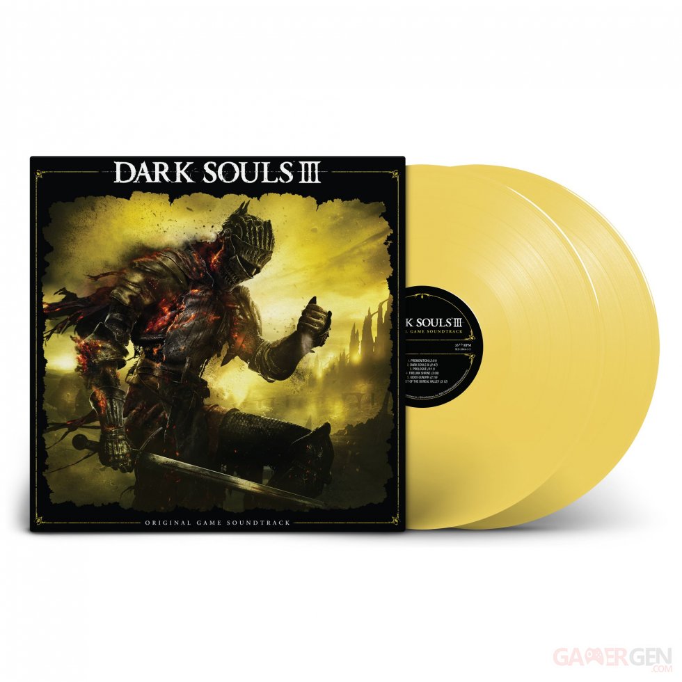 Dark Souls III Edition Limitée Exclusivité Fnac Vinyle Jaune (3)