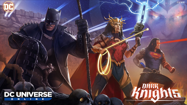 DC Universe Online art Dark Knights