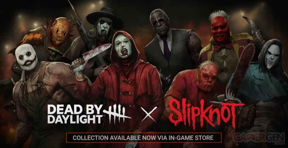 Dead by Daylight collection Slipknot