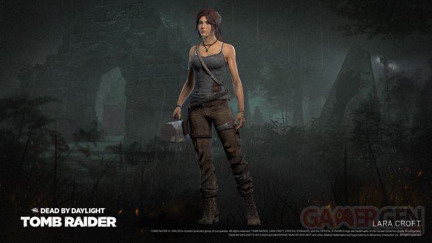 Dead by Daylight Lara Croft Survivante07
