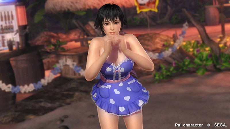 Dead or Alive 5 Last Round costumes tenues saint valentin (25)