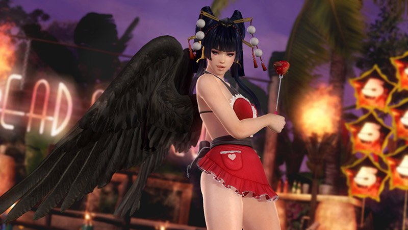 Dead or Alive 5 Last Round costumes tenues saint valentin (29)