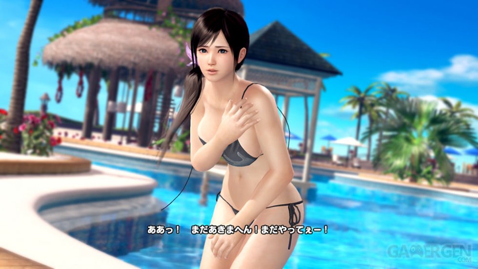 Dead or Alive Xtreme 3 mode details tenus pole dance (3)