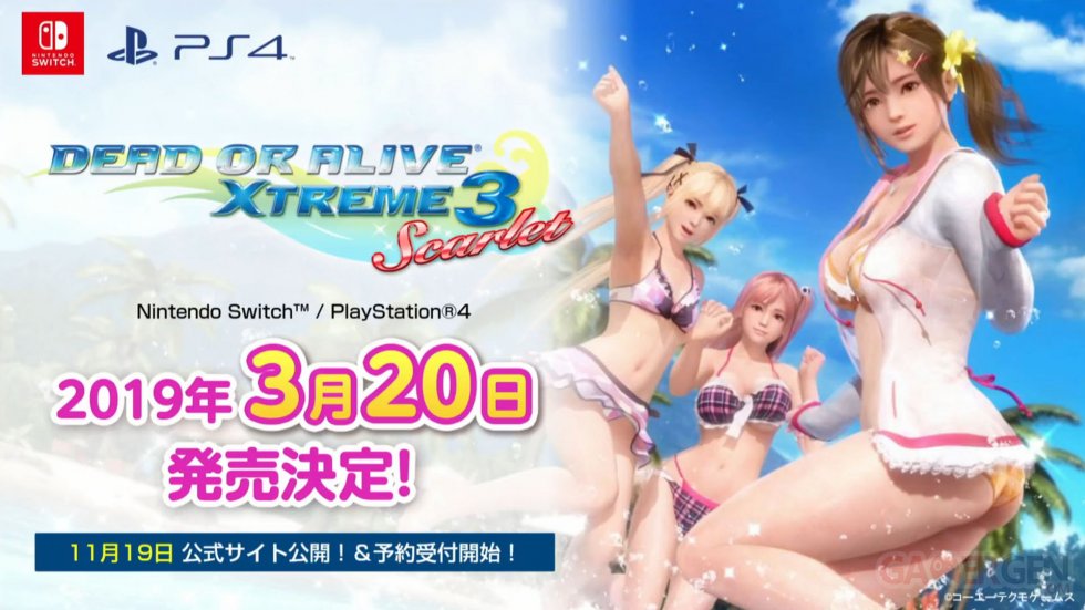 Dead or Alive Xtreme 3 Scarlet