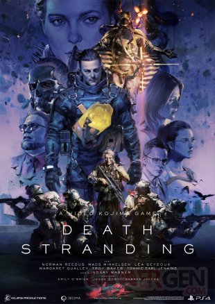 Death Stranding Poster Art Pablo Uchida
