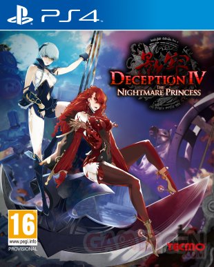 Deception IV The Nightmare Princess jaquette ps4