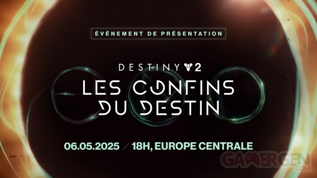 Destiny 2 Les Confins du Destin 15 04 2025